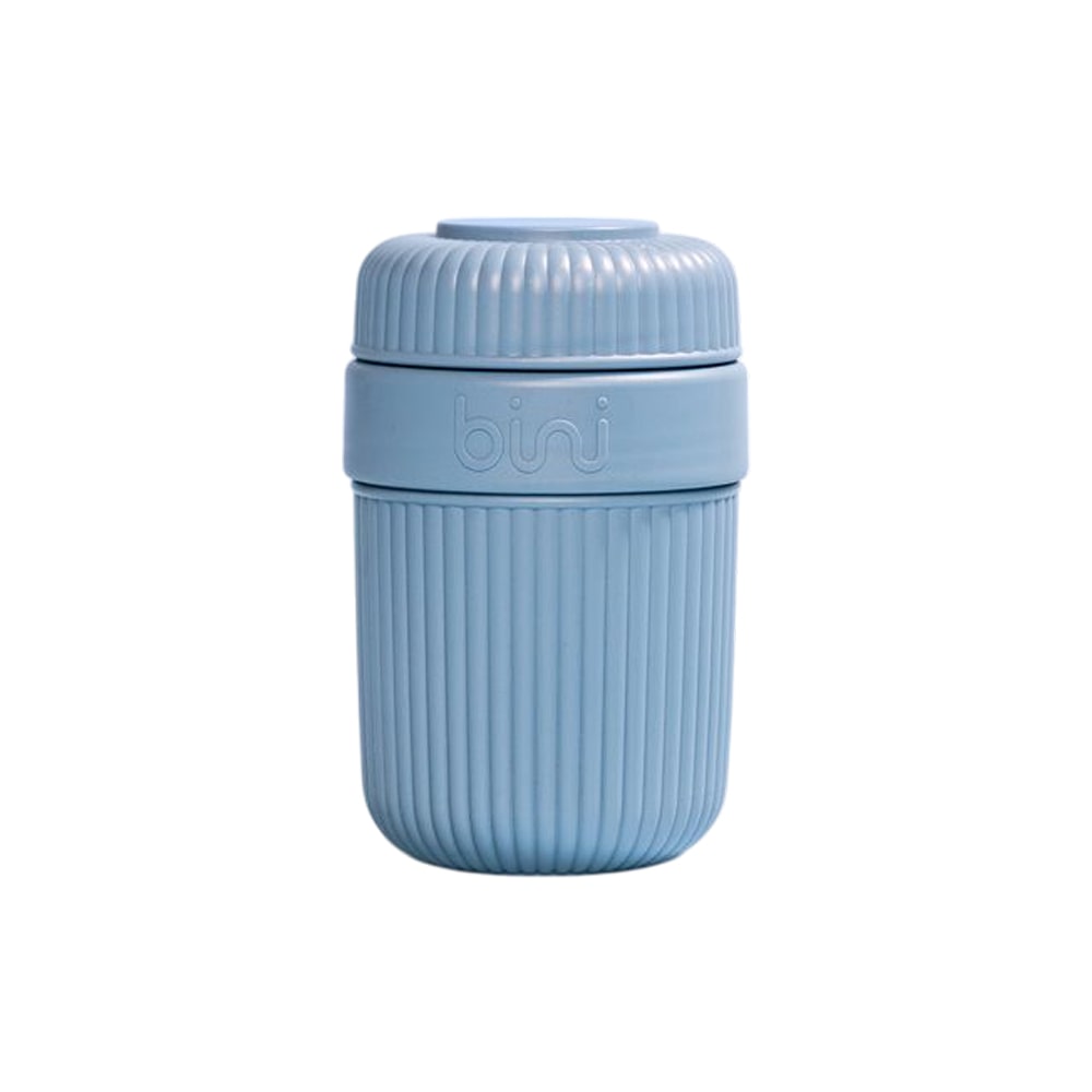Mug Nomade Bleu clair -  35.00 cl Rond Bio-composite Bini 8.00x8.00 cm