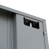 thumbnail of Lüllmann® Flügeltürenschrank, 5 OH, 1950 x 925 x 500 mm, signalweiß