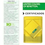 thumbnail of Benetton - Bademantel L/XL 380 g/m² 100 % Baumwolle mit 3er-Set Badetücher 100 % Baumwolle Gelb Regenbogen