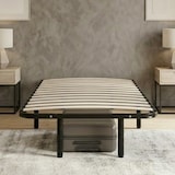 thumbnail of Sommier à lattes en métal  1 place  Coloris Noir  Livré en kit  90x200 cm SOMKIT OLYMPE LITERIE