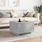 thumbnail of vidaXL LED-Couchtisch Betongrau 60x60x40 cm Holzwerkstoff