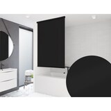 thumbnail of Halb Kassetten Duschrollo 160x240 cm Modell uni Schwarz