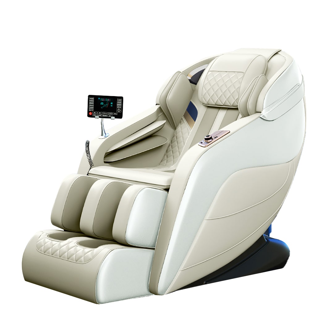 Massage Stuhl Massagesessel mit Klopfen Kneten Luft-Massage-System 3D Hi-Fi Bluetooth A53L