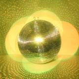 thumbnail of Spiegelkugel 50cm silber Safety Discokugel Mirrorball Party Disko Deko