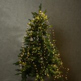 thumbnail of LED Baummantel Draht Lichterkette Baumbeleuchtung 16 Stränge 832LED 2,4m Timer