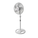 thumbnail of Ventilador de pie JATA JVVP3050 con altura máxima de 1,3 m. 3 velocidades. Cabezal inclinable y oscilación automática. Rejilla de metal protectora