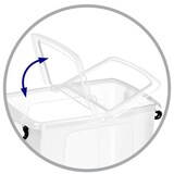 thumbnail of Mehrzweckbox Strata 75 Liter 485x415x600mm transparent