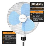 thumbnail of Brandson Standventilator, Standlüfter leise, Ventilator, höhenverstellbarer Standfuß, Neigungswinkel 30° verstellbar, inkl. Fernbedienung