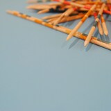 thumbnail of Restootab - Mesa 70x70cm - modelo Bazila cedro azul