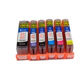 thumbnail of 6x Tintenpatronen kompatibel f. Canon Pixma TS-8100 Serie ersetzt Canon PGI-580 und CLI-581 Tintenpatronen