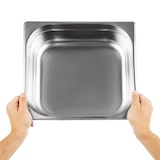 thumbnail of Contenitore GN Vogue in acciaio inox 10 cm GN2/3