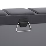 thumbnail of SVITA TC3X8 24 L Treteimer Abfalleimer Mülleimer Mülltrennung Pulverbeschichteter Stahl Grau