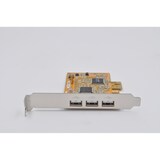 thumbnail of EXSYS EX-11053 USB 2.0 PCIe-kaart met 3 poorten