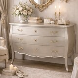 thumbnail of Commode Murano Silver -  Argent / Métallique Rectangulaire Bois Amadeus 40.00x120.00 cm