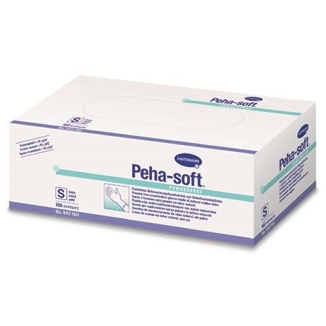 Peha-soft powderfree - Untersuchungshandschuhe : Gr. Large