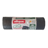thumbnail of Alfapac - Sacos de lixo 100L 84x105cm para Balde Comunitário 10 Rolos x 10 Unidades (80% Reciclado)