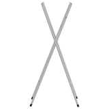 thumbnail of vidaXL Bartisch-Gestell Klappbar Silbern 45x53x108 cm Verzinkter Stahl