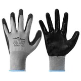 thumbnail of vidaXL Werkhandschoenen 24 pcs Grijs en zwart 9 / l Polyester