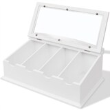 thumbnail of vidaXL Besteklade MDF wit barok stijl