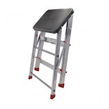 thumbnail of NAKLOE - Escalera 3 peldaños - Escalera 3 peldaños plegable - escalera aluminio - escalera plegable antideslizante - Duradera - escalera multiusos