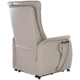 thumbnail of Fernsehsessel mit Aufstehhilfe, Relaxsessel mit Liegefunktion, mit 2 Motoren, 120 kg belastbar, Leder/Kunstleder, Naturgrau, Raburg Marie