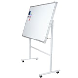 thumbnail of Whiteboard | HxBxT 167x186x57 cm | mobil rollbar inkl. Zubehör | mit ausziehbarer Tafel Magnettafel Memoboard Pinnwand