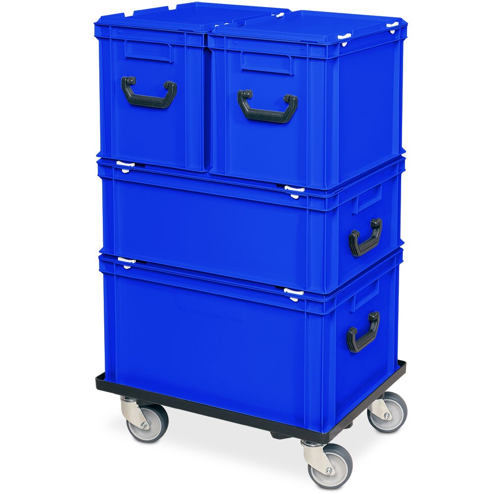 Montagewagen/ Kleinteilewagen, BxTxH 615x415x1123 mm, blau