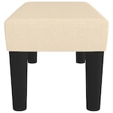 thumbnail of vidaXL Sitzbank Creme 70x30x30 cm Stoff