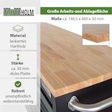 thumbnail of Werkstattwagen Deluxe XXL Anthrazit unbestückt 160 x 91 cm 20 Schubladen Werkbank Sideboard