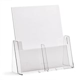 thumbnail of Tisch-Prospekthalter 2x DIN lang nebeneinander