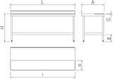 thumbnail of MOBINOX-Mesa prepar.mural fb.blanca s/ent.1000x600x850 mm.