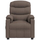 thumbnail of vidaXL Massagesessel Elektrisch Taupe Stoff