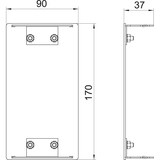 thumbnail of OBO Bettermann Endstück GA-E90170EL 6279573