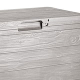 thumbnail of Baule da giardino in resina 160 litri GRIGIO TORTORA 77X 44 X 53 cm Protezione anti-UV TOOMAX