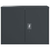 thumbnail of vidaXL Aktenschrank Anthrazit 90x40x110 cm Stahl