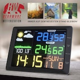 thumbnail of BEARWARE Wetterstation mit Außensensor, LCD Farbdisplay, Wettervorhersage, Luftdruck, Temperatur uvm.