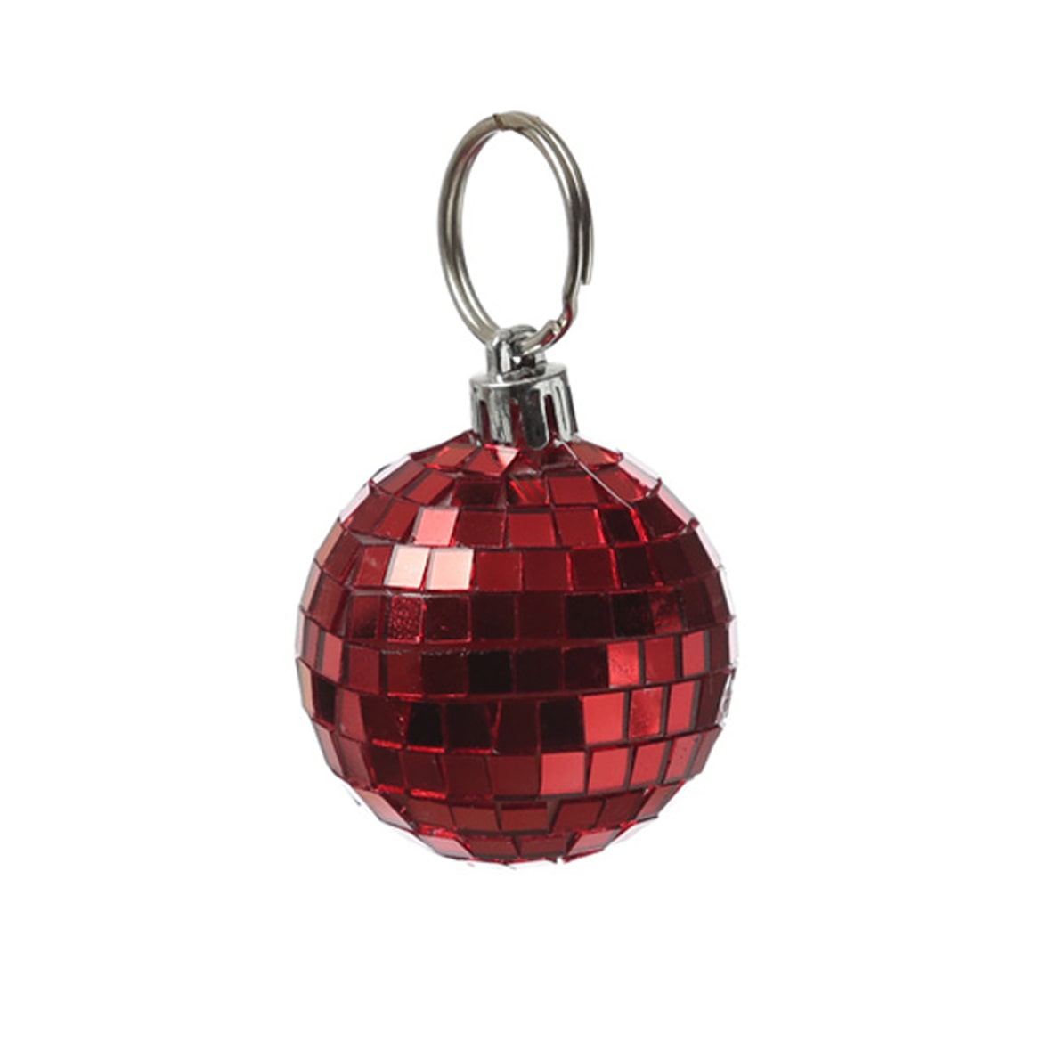Spiegelkugel 5cm Mini Discokugel coole Party Disko Deko rot