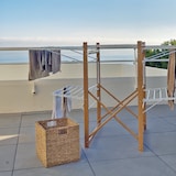 thumbnail of Kitchen Move Stendibiancheria con ruote USHUAIA bianco 32M Alluminio Legno