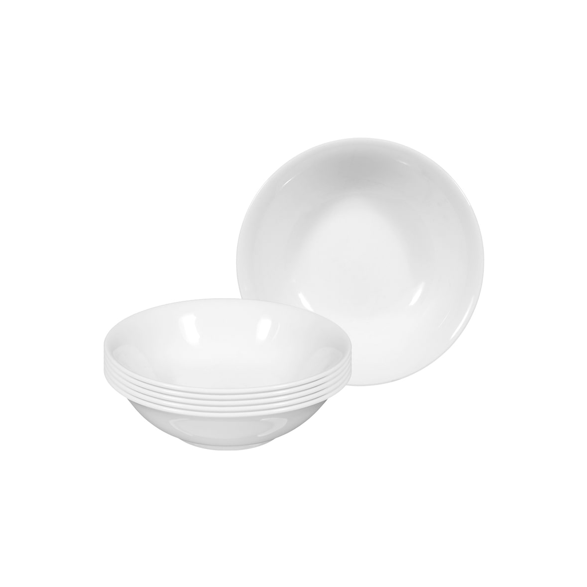 Seltmann Weiden Rondo/Liane Weiß Dessertschale ø 13,2 cm 6er Set