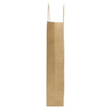 thumbnail of MONOUSO - Bolsa Papel Kraft para Botellas Asas 115g/m² 18+8x39cm (250 Uds)
