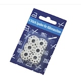 thumbnail of Nähmaschinenspulen Set, 6 Stück, Schwarz – universelle Fadenspulen für präzises Nähen, robustes Nähzubehör