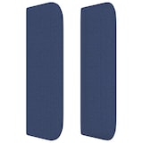 thumbnail of vidaXL Kopfteil mit Ohren Blau 147x16x78/88 cm Stoff