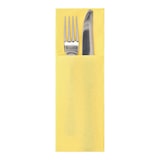 thumbnail of PAPSTAR, Servetten "DAILY Collection" 48 cm x 30 cm geel met bestekvouw