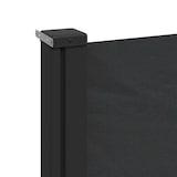 thumbnail of vidaXL Windscherm uittrekbaar 180x500 cm zwart