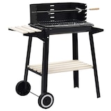 thumbnail of vidaXL Holzkohlegrill Standgrill mit Rädern
