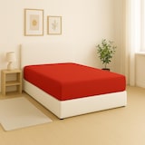 thumbnail of Benetton - Lenzuolo con angoli 200/200+30 cm Rosso Arcobaleno