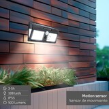 thumbnail of Aktive Set 6 apliques solares LED 500 lúmenes con sensor de movimiento y 3 modos de luz