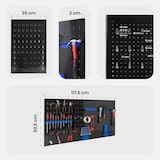 thumbnail of Muro Utensili Parete dell'officina Parete Metallica Perforata 17 Parti