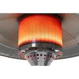 thumbnail of Tarrington House Stufa a gas da patio a fungo GPH3000, acciaio, Ø 76 x 218 cm, con antiribaltamento, riduttore di pressione, con ruote, antracite