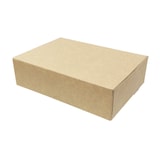 thumbnail of MONOUSO - Scatola di Carta Pasticceria Cartone Kraft 18,2x13,6x5,2cm 500g (280 Pezzi)